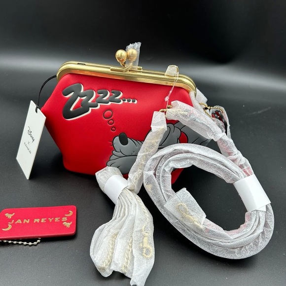 Coach Kisslock Small Frame Bag 16 - Picture 3 of 9